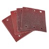 Amtech V4045 P80 Hook and Loop Square Sheets, 10 Piece