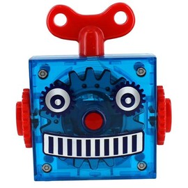 Blue Robot Tape Measure (5 feet) for Crochet, Cloth Measuring, Sewing, Tailor Fabric Measurements, Body Measuring