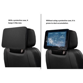 2-Pack Slim Neoprene Cover for 2024-2026 GMC Yukon Rear Seat Screen- Single-Layer, Elastic Edge Design