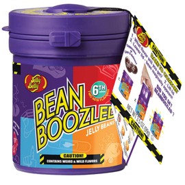 Jelly Bean BeanBoozled Ultimate Challenge Kit With one Dispenser and Two Refill Bags, Weird Flavors Assorted Chewy Candies, Pack of 3
