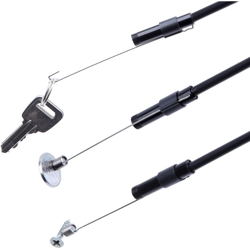 Parishop Waterproof USB Endoscope Endoscope with LED Light Fiberscope Snake