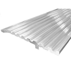 Mill Aluminum/Fire Rated Half Threshold/Saddle (35761MA), SMS #10 x 1-1/2'' Supplied, (5'' W x 1/2'' H) (72'')