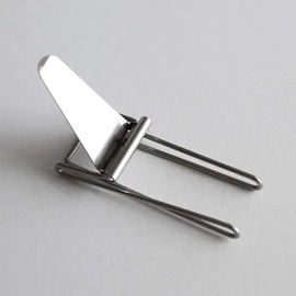 CANDY DESIGN & WORKS Hopper Double Clip Hopper Double Clip (Nickel (Silver)) CHW-01