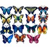 Addones 15Pcs Colourful Butterfly and Cartoon Graffiti Latest Version Patch,