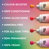 Josh Wood Hair Gloss (Pink) - Semi-permanent gloss refreshes and