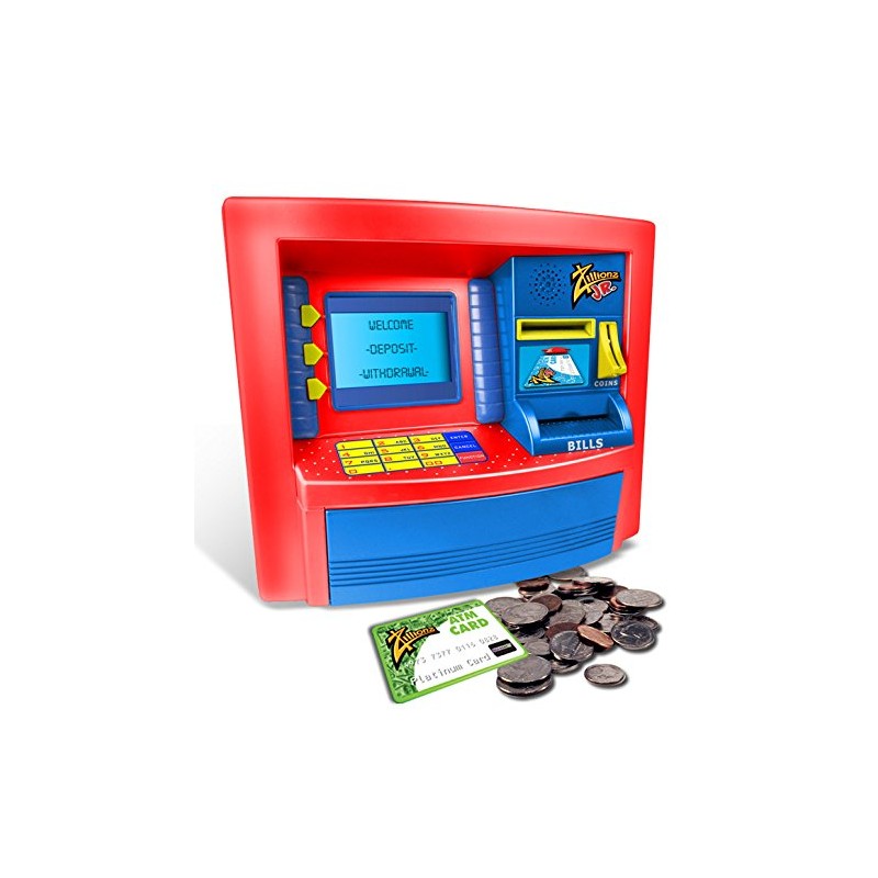 Zillionz Jr. Deluxe ATM Savings Bank, Standard Packaging