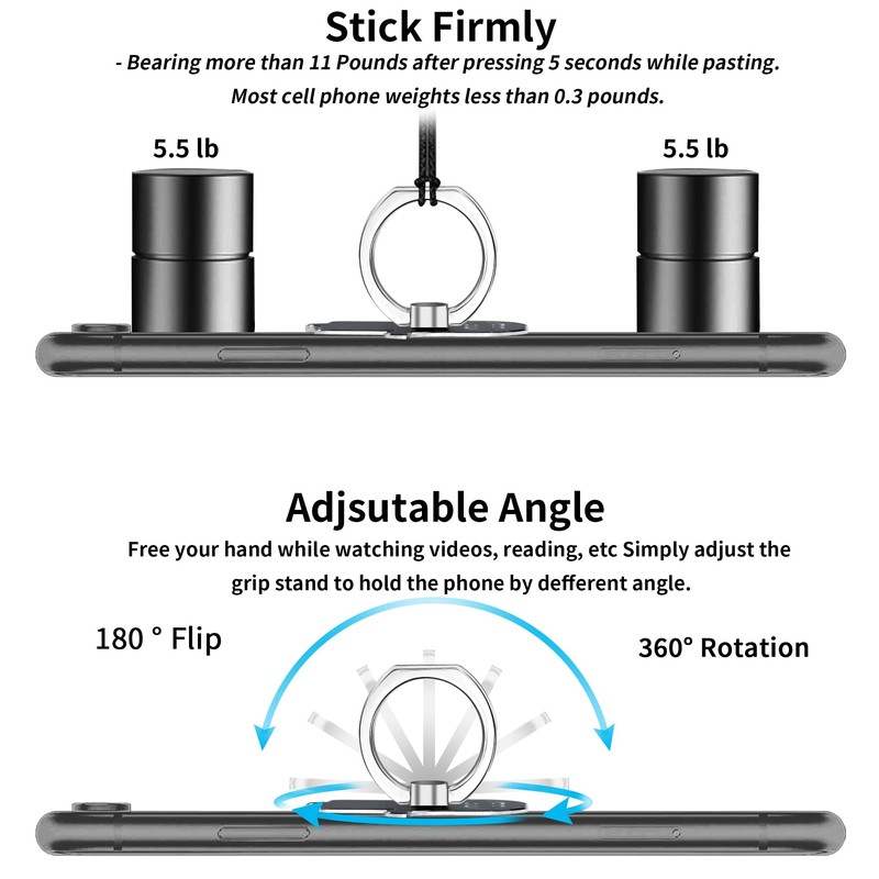 TACOMEGE Hand Phone Grip Holder, Evil Eye Phone Ring Stand