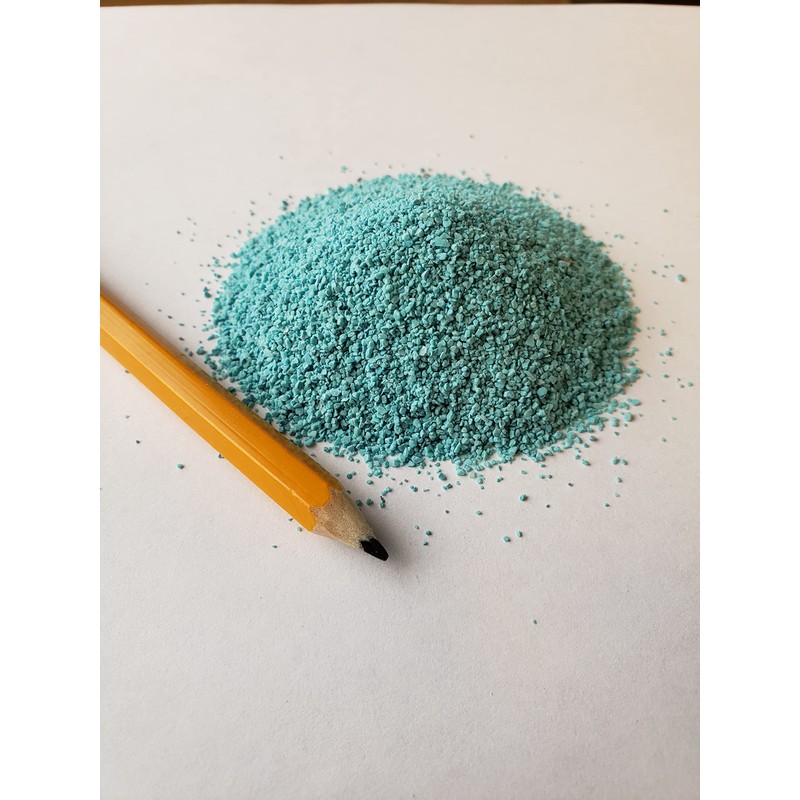 Red Tree Supply Crushed Turquoise Stone, 1 Ounce Container (Medium)