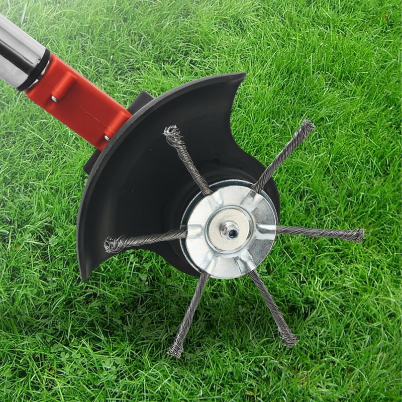fKiZanthene 1 Pcs Steel Wire Strimmer Head, Durable Strimmer Head,