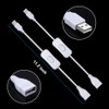 ELECTOP 2 Pack Male to Female USB Cable with On/Off