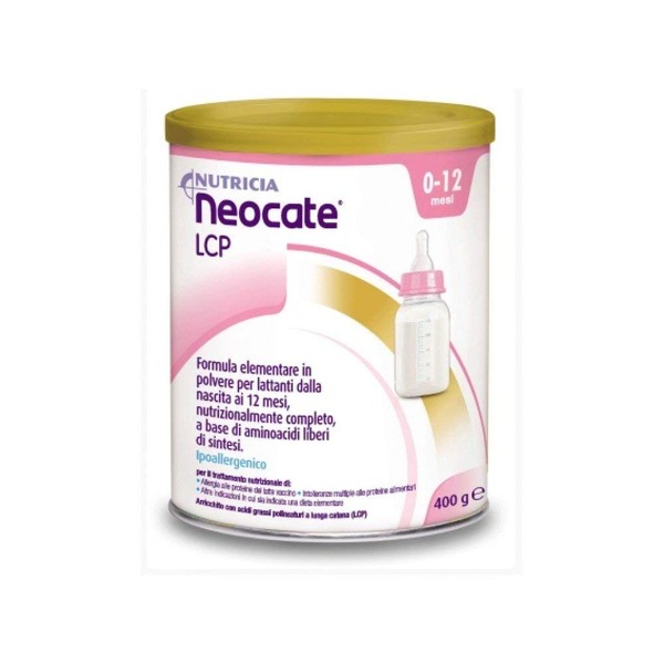 Latte Ipoallergenico Per Bambini In Polvere Neocate Lcp 400 G