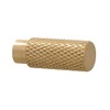 B&P Lamp® Knurled Brass Switch Knob, 5/8" Long