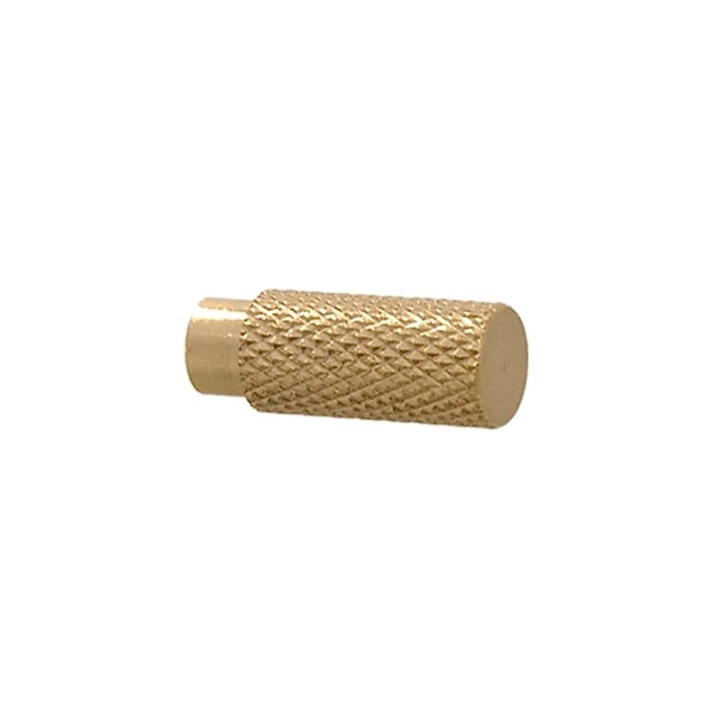 B&P Lamp® Knurled Brass Switch Knob, 5/8" Long