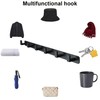 Vanloory Coat Rack, Heavy Duty Stainless Steel 6 Tri Coat