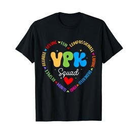 VPK Squad First Day Of VPK Back To School T-Shirt