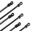 Molain 100 Pack 7.8 Inch Zip Ties with Screw Hole