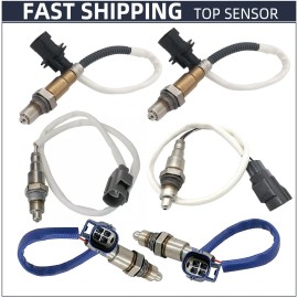 Unbranded 6PCS Oxygen O2 Sensor For 2014-2019 Land Rover Range Rover/Sport 3.0L/5.0L