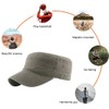 Yutdeng Military Cap Men's Army Flat Baseball Cap Women's Unisex