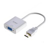 BOOC HDMI to VGA with Audio Adapter for PC/Laptop/Projector -