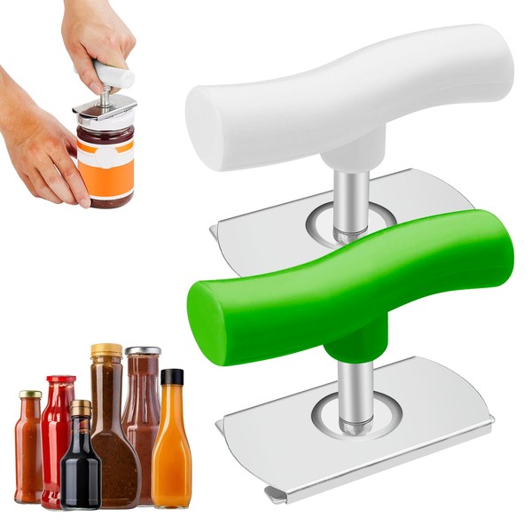 Dunkwckore Pack of 2 Jar Openers for Screw Lid Openers,