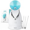 EZBASICS Facial Steamer Ionic Face Steamer for Home Facial, Warm