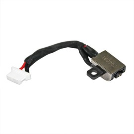 GinTai DC Power Jack with Cable Socket Plug Charging Port for Dell Inspiron 11 (3162 3168 3169 3179 3180) Inspiron 11 3185 2in1 P25T003 P24T P24T001 P24T002 P24T003 GDV3X 450.07604.2001 450.07604.0001