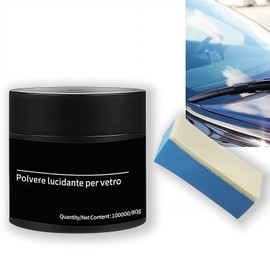 Glass Polishing Powder,Glass Polishing Scratch Remover,High Grade Car Glass Powder Car Gla-ss Po-wder Cleaning,Window Repair Deep Scratch Remover,Gl/ass Poli/shing Compound,Gl/ass Poli/shing Pow/der