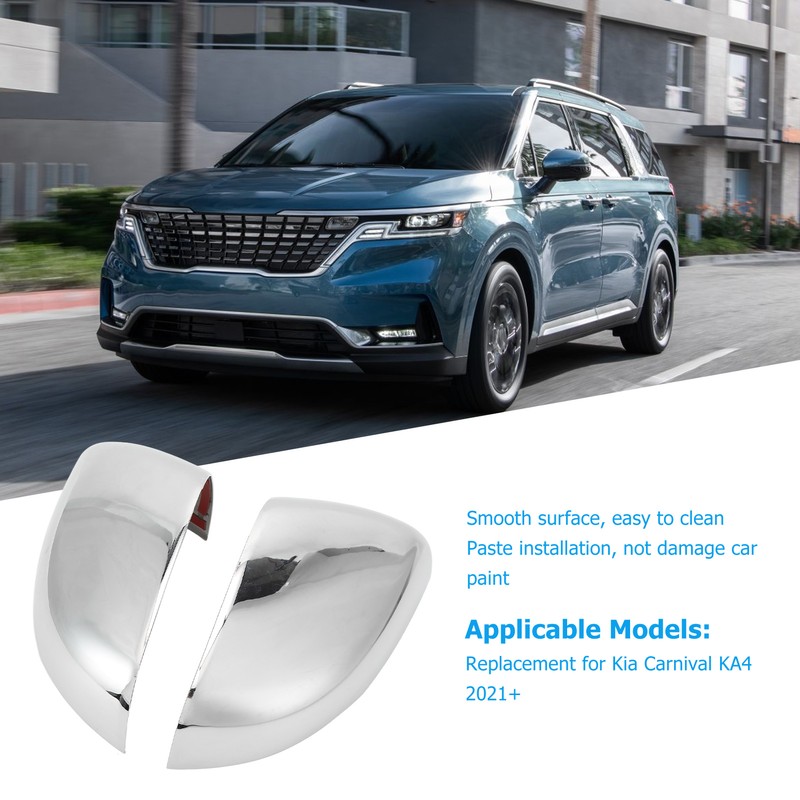 Rear View Mirror Shell Cover Electroplating Bright Style Glossy Rust