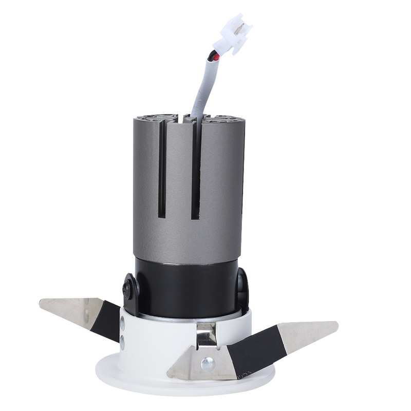 AC100-277V 7W Warm White LED Recessed Lamp Ceiling Light Downlight