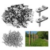 Fence Wire Clamps 300 Pieces, Stainless Steel Fence Clips with