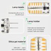 Welitesim 6pcs LED Bulb Bi-Pin Base Lights 3W AC/DC 12V