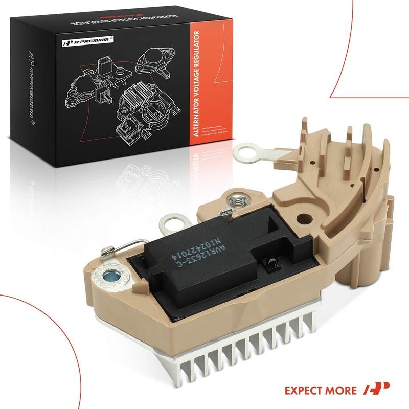 A-Premium Alternator Voltage Regulator Compatible with Mini Cooper 2002-2008 &
