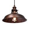 Lingkai Industrial Barn Pendant Light Farmhouse Hanging Lighting Small Chandelier