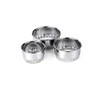 Tala Stainless Steel Crinkled Cutters, Set of 3 Cutters in