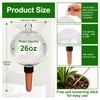 26oz Extra Large Plant Watering Globes, Self Watering Bulbs and