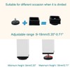 uxcell M8 Leveling Feet 50 x 50mm Square Insert Adjustable