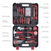 Hantinstom 108-Piece Household Tools Kit Essential Home Repair Set with