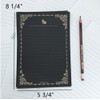 Writing Paper 80 Sheets Gold Lace Vintage Paper with Lines
