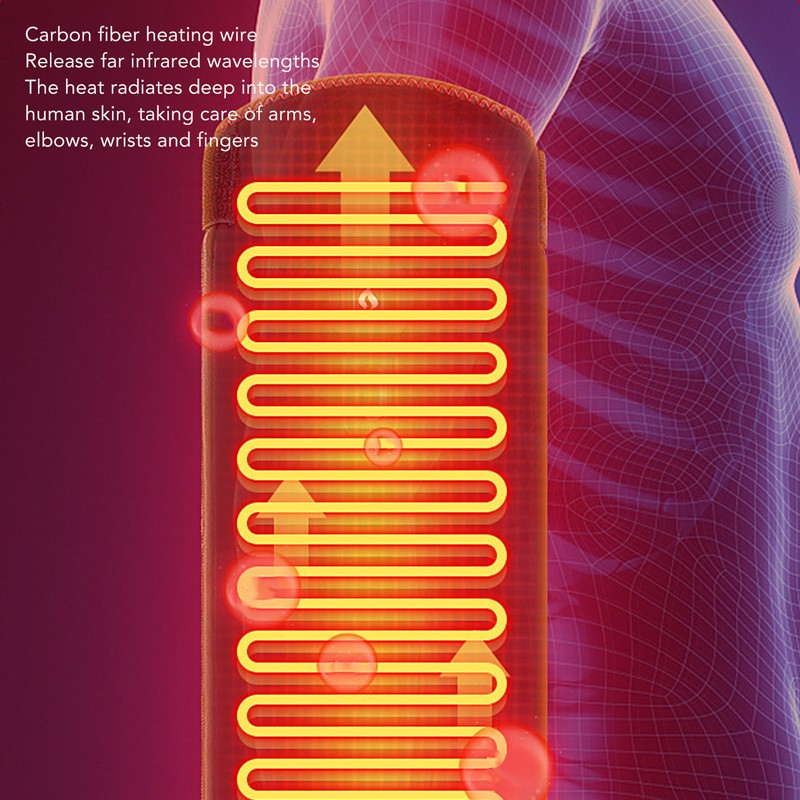 Electric Heating Arm Sleeve Multifunction Relieve Swelling Improve Pain Heated
