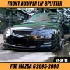 Hengyi Soul FRONT BUMPER LIP SPILLER SPOILER FOR MAZDA 6