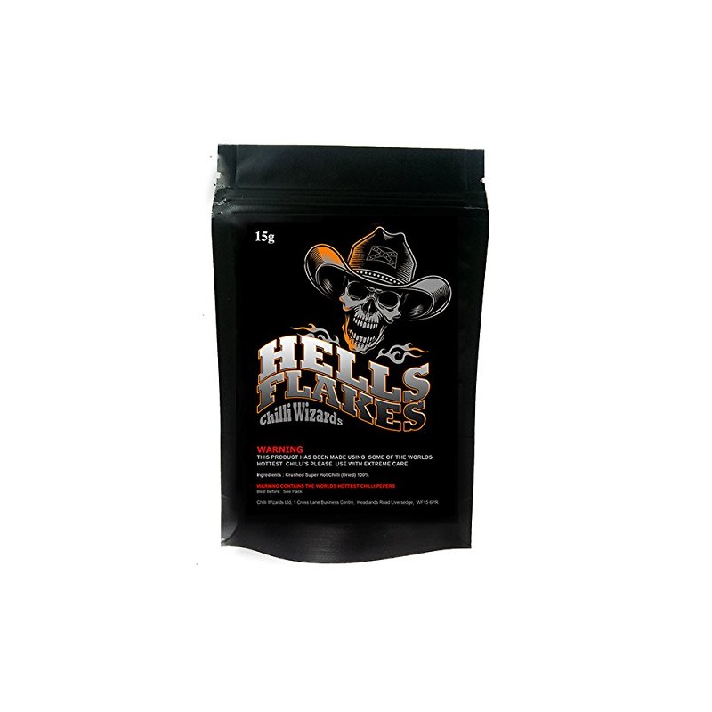 Insane Chilli Flakes - Hells Flakes - Made with Over