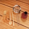 BambooMN Brand - Matcha Green Tea Whisk Set - Deep