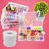 1 mm Elastic Cord for Bracelets, Stretchy Braclet String, Elastic