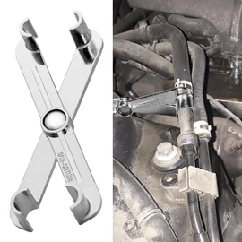 QZTYTY Fuel Line Disconnect Scissor Tool Set for 3/8 Inch and 5/16Inch, Fuel Line Disconnect Tool, Quick Disconnection A/C Line Transmission Line Remover Tool, Car Accessories for GM Ford Mazda