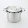Mujin Ryohin Stainless Steel Multi-Purpose Lid for Diameter 20-22 cm