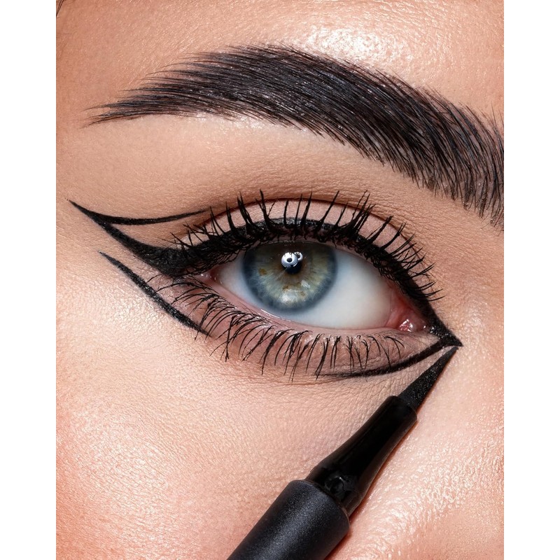 Sheila Cosmetics Overnight Ink Liner, Waterproof Eyeliner, Long-Lasting, Felt Tip,