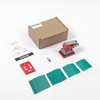 Pneumatic random orbital sander 3 x 4-inch light weight palm