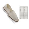 Mens Womens Canvas Espadrilles Summer Shoes Slip On Classic Flat