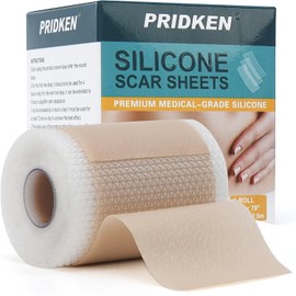 Láminas De Silicona Para Cicatrices Faciales, Cinta De Silicona Para Cicatrices, Tiras Para Eliminar Cicatrices Quirúrgicas De 3,8 Cm X 200 Cm. Cinta De Silicona De Grado Médico Para Cesáreas,