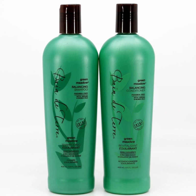 Bain De Terre Green Meadow Balancing Shampoo & Conditioner 13.5